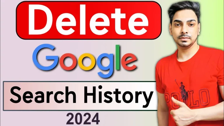 Google Search History Remove